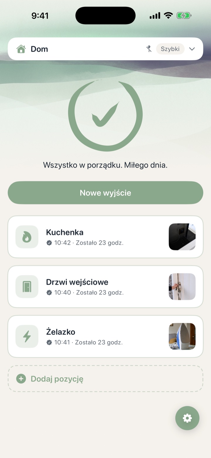 Wszystko sprawdzone — Phew.