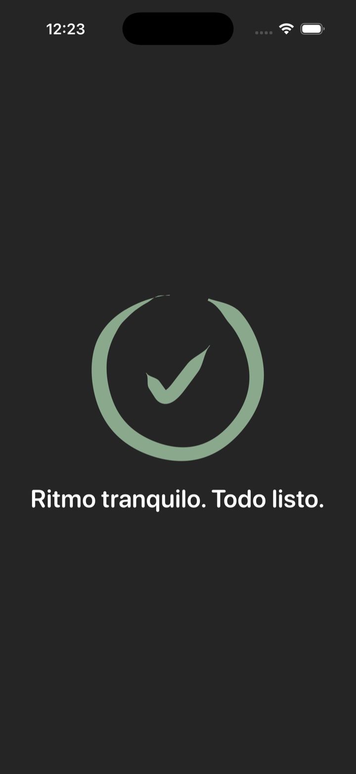 Todo listo
