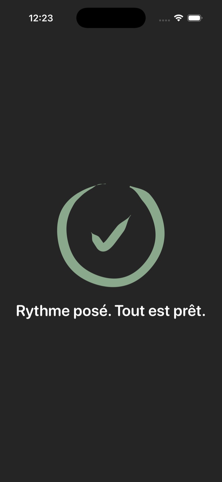 Tout est fait